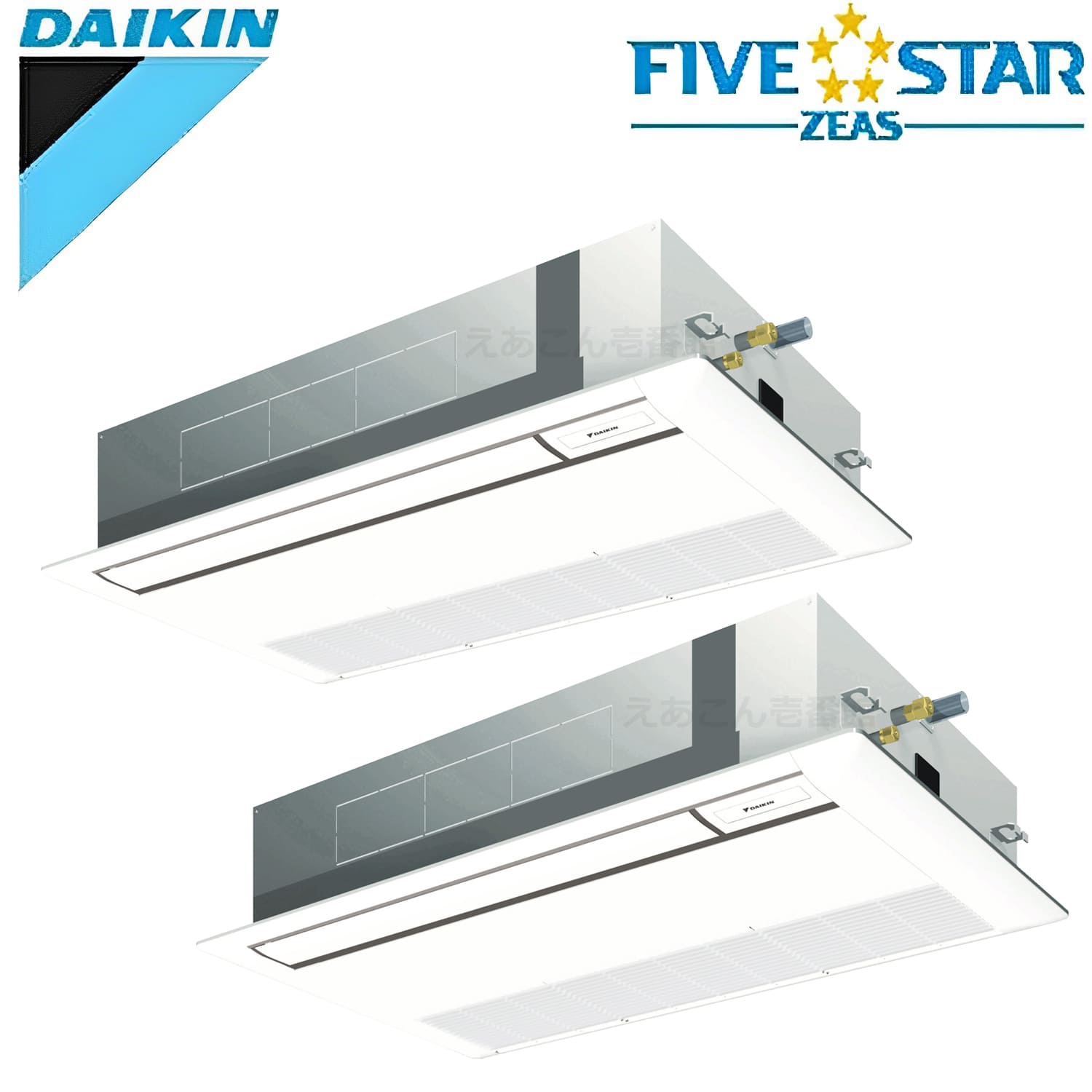 ダイキン  SSRK112CD  天井埋込カセット形1方向　同時ツイン（4馬力　三相　ワイヤード）FIVE STAR　シングルフロー　センシングタイプ　112形
